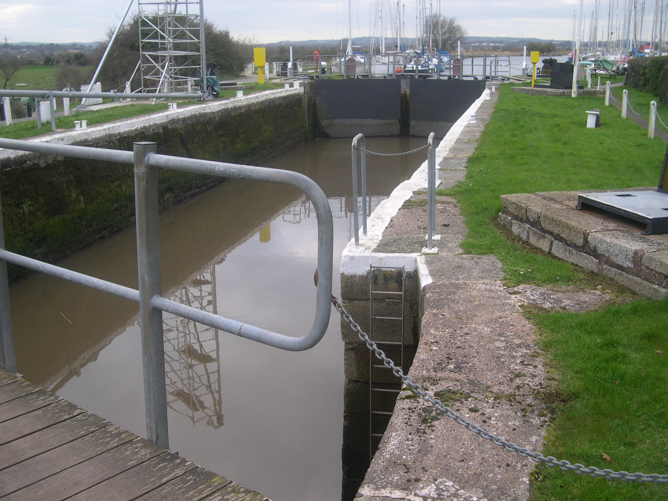 Example of a canal lock